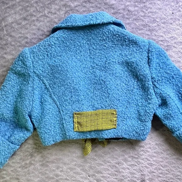 Handmade original dress and crop jacket. Size 6 - Picture 7 of 7